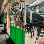 Tape Art Gestaltung für DLD Conference Munich 2023 – DUMBO AND GERALD – München